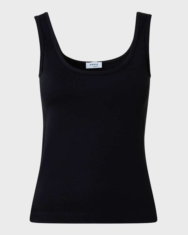 Signature Jersey Tank Top with Keyhole Back